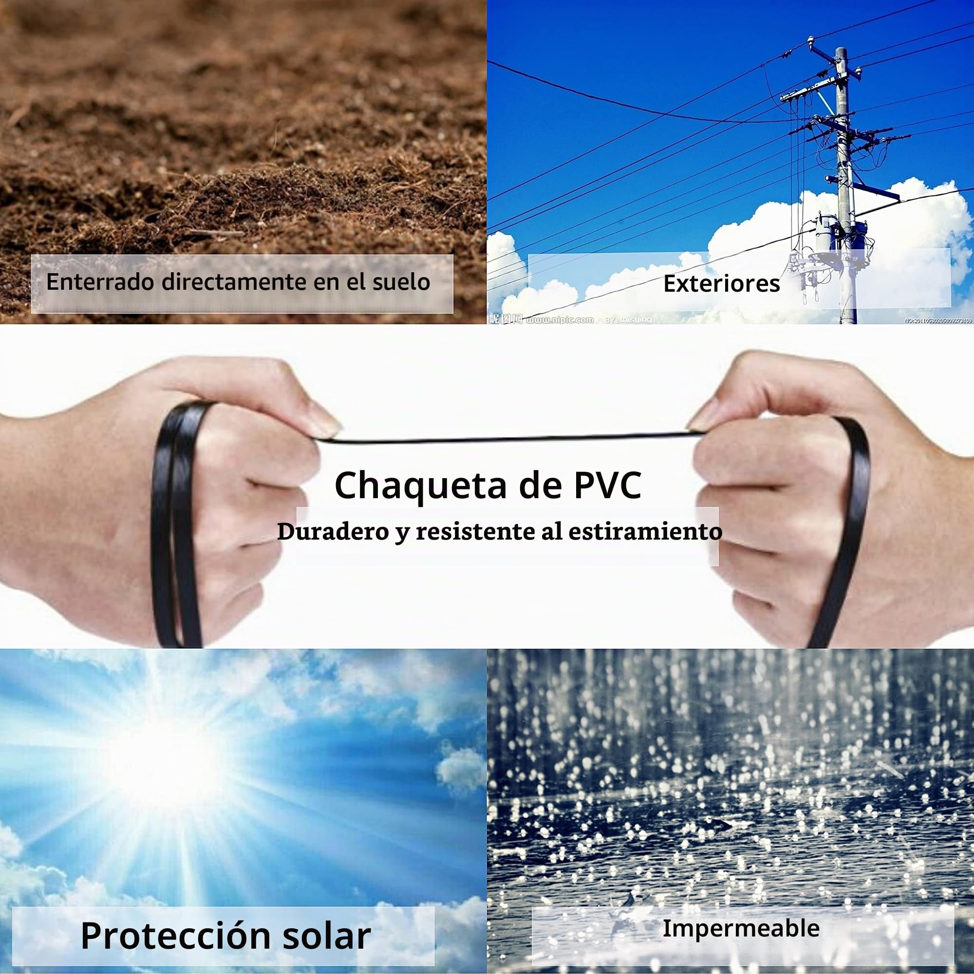 Cable Ethernet 30 metros, Cat 6 alta Velocidad Cable de Red Rj45 30m Plano Cable Internet Gigabit, Cable LAN Cat6 Impermeables Exterior Interior, Más Rápido que Cat5E/Cat5 para Router MóDem (30 Clips)