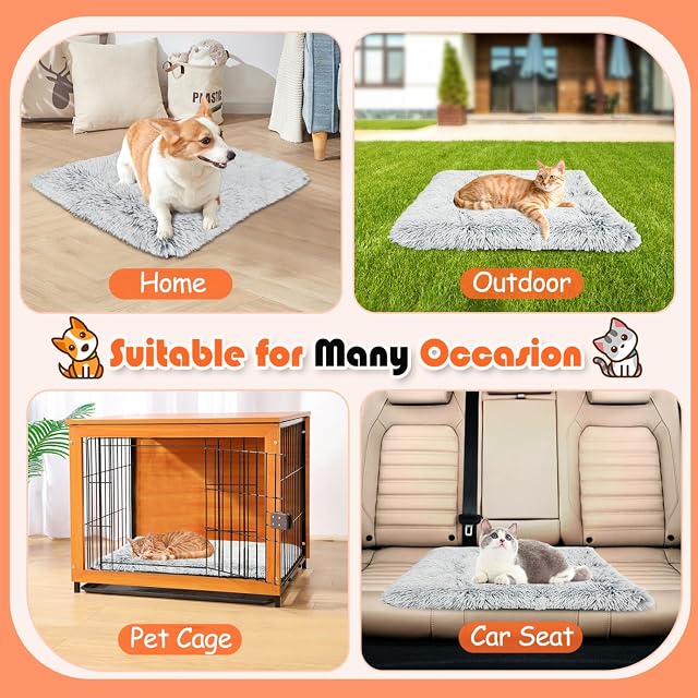 Foto 7 de 7 de Nobleza Cama 2 en 1 para Gatos y Perros Pequeños, Cama-Manta Gruesa y Suave Esponjosa y Lavable