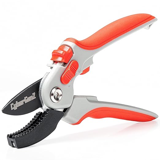 Hand Clippers for Pruning 8" Professional Handheld Garden Clippers