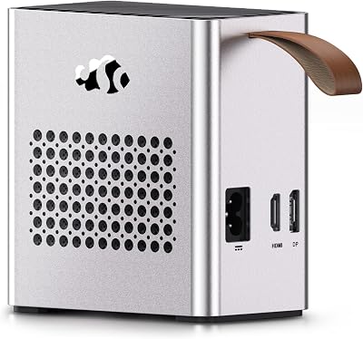 Nimo eGPU External Graphics Card Enclosure, AMD Radeon RX 7600M XT 8GB GDDR6, USB4 80Gbps & Oculink, Portable All-in-One eGPU Dock with Built-in 240W PSU, 65W PD for Laptop, Mini PC, Handheld