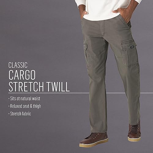Miniatura 7 de Wrangler Authentics Mens Relaxed Fit Stretch Cargo Pant
