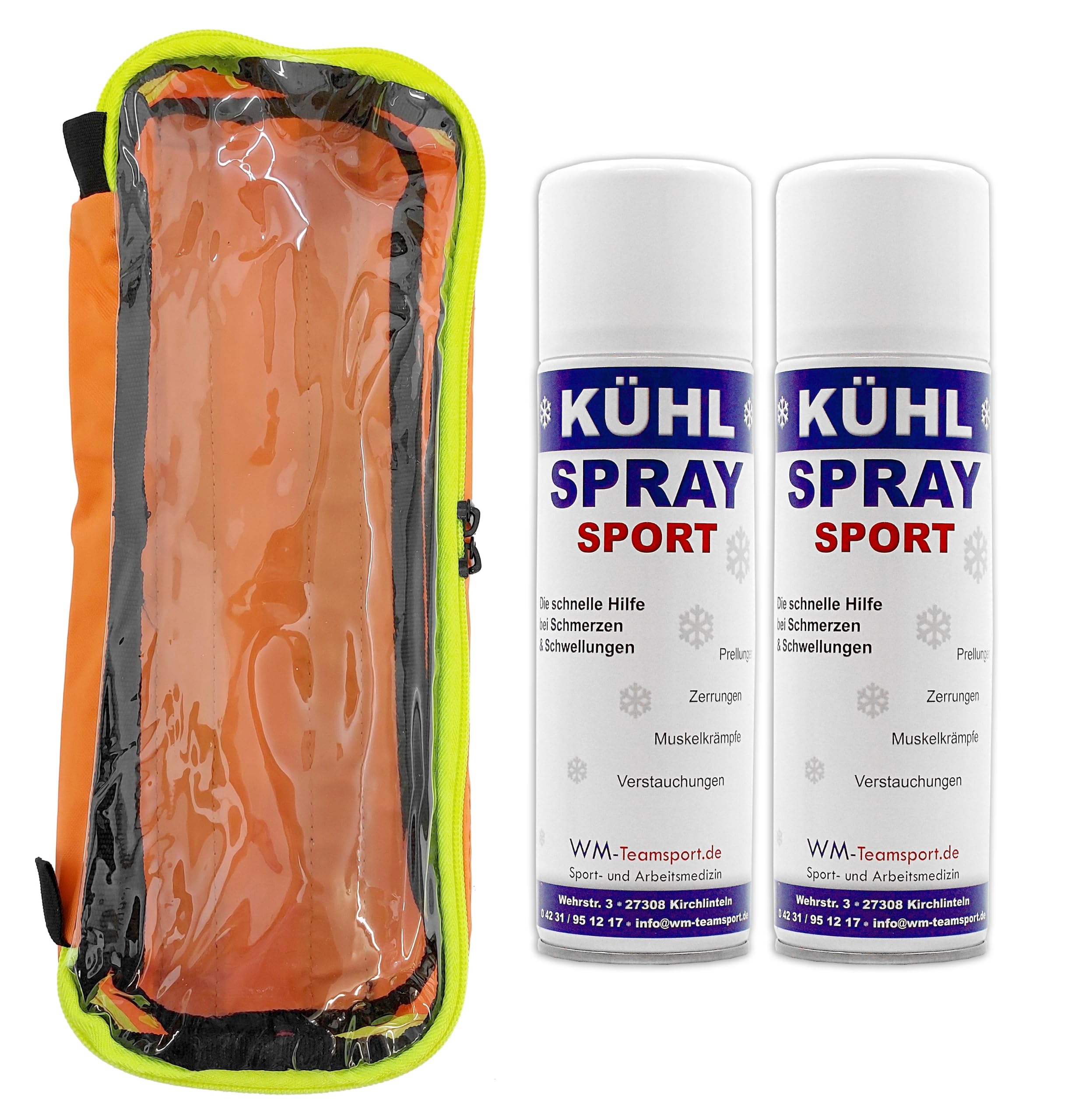 Sport-Betreuer-Set PRO - für Sport-Verletzungen + Physio in 5 Modultaschen | Füllung für Sport-Betreuer-Koffer - Erste-Hilfe- & Notfallrucksack "Sport", Trainer-Notfalltasche mit DIN-Verbandmaterial