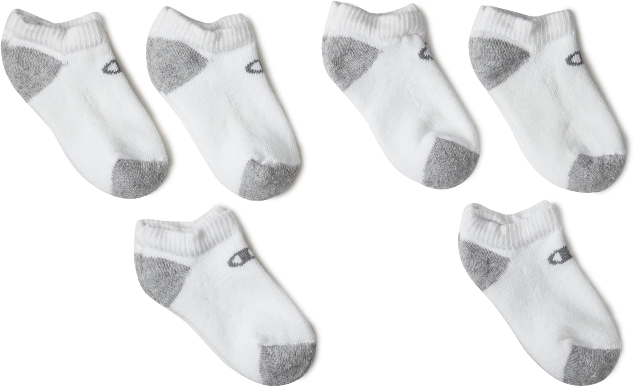 Champion Big Boys' 6-Pack No Show Socks