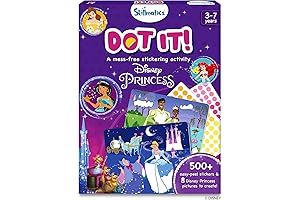 Skillmatics Disney Princess Art Activity - Dot It Disney Princess, No Mess...