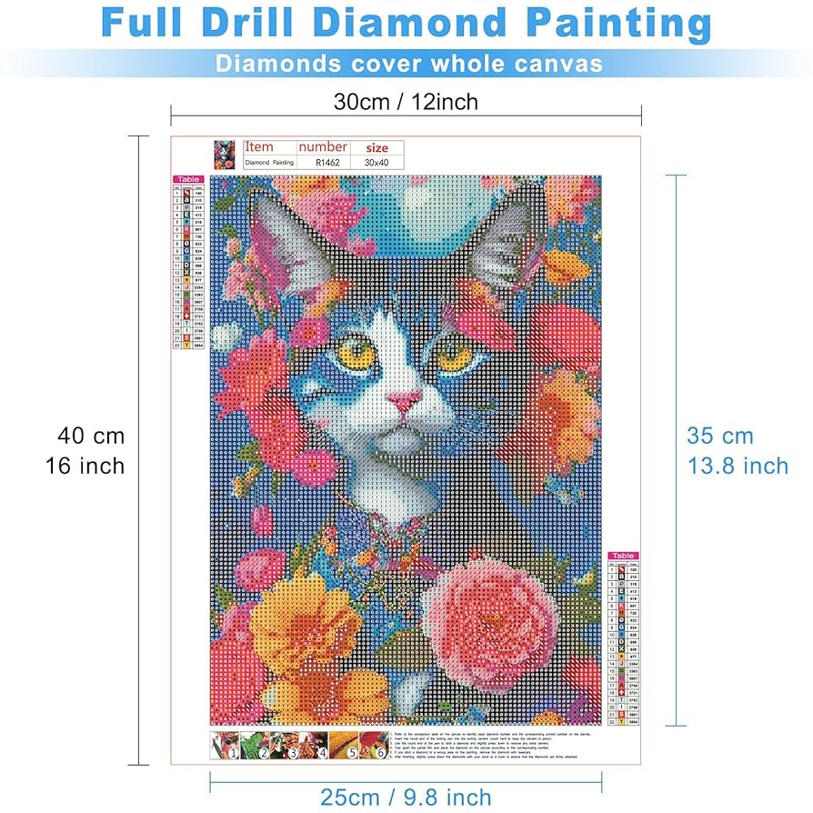 ダイヤモンドペインティングキット ダイヤモンドアート Amazon | BHLFRH ダイヤモンドペインティングキット – 5D