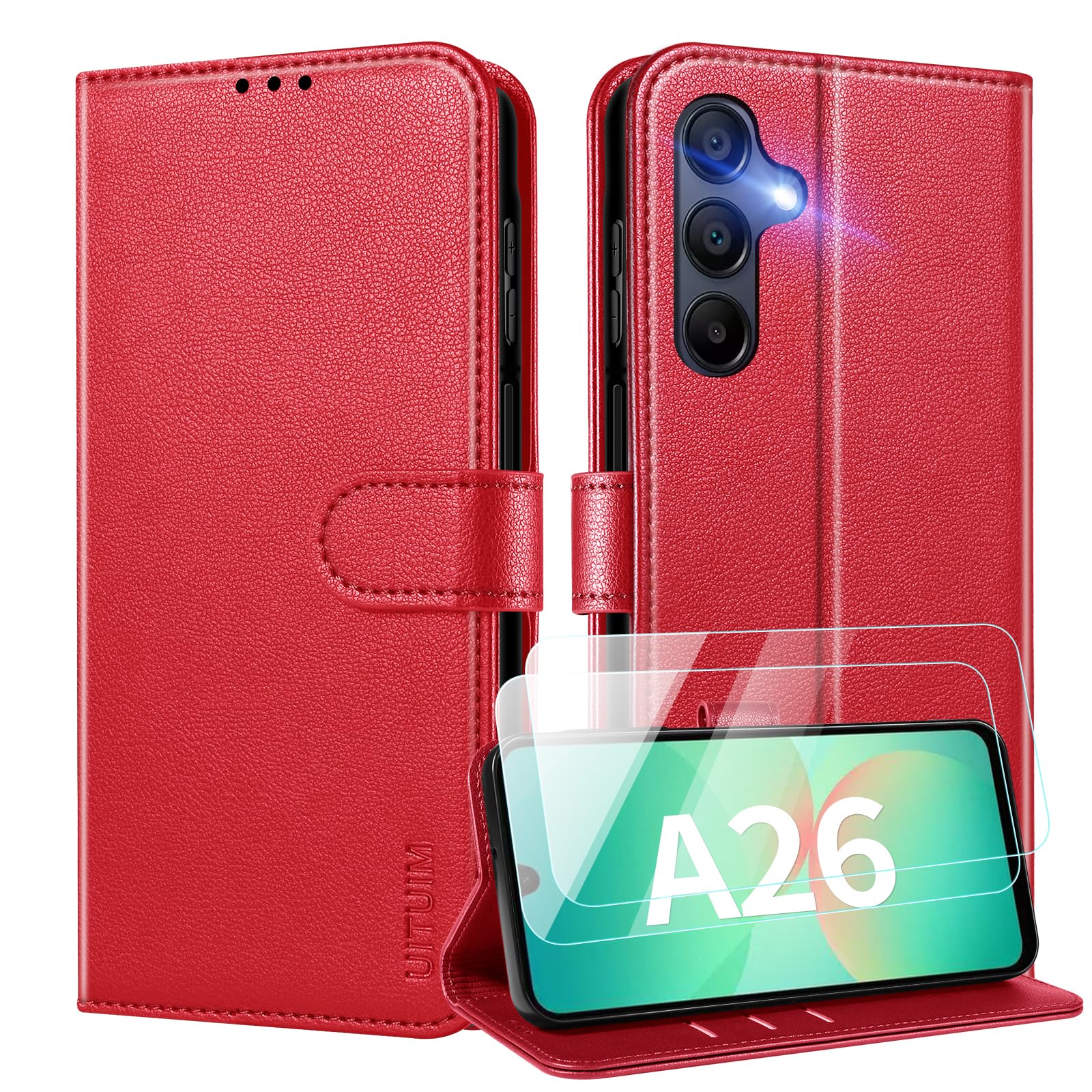 Custodia in pelle Compatibile con Gigaset GX6 Pro Flip wallet