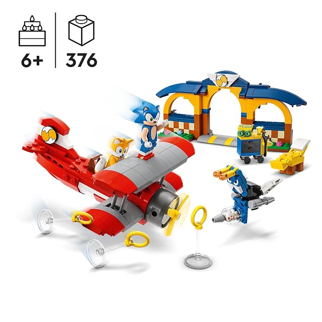 Foto 3 de 8 de LEGO 76991 Sonic The Hedgehog Taller y Avión Tornado de Tails