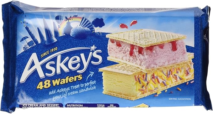 Askey's Family Pack Wafers, 48 Wafers : Amazon.co.uk: Grocery