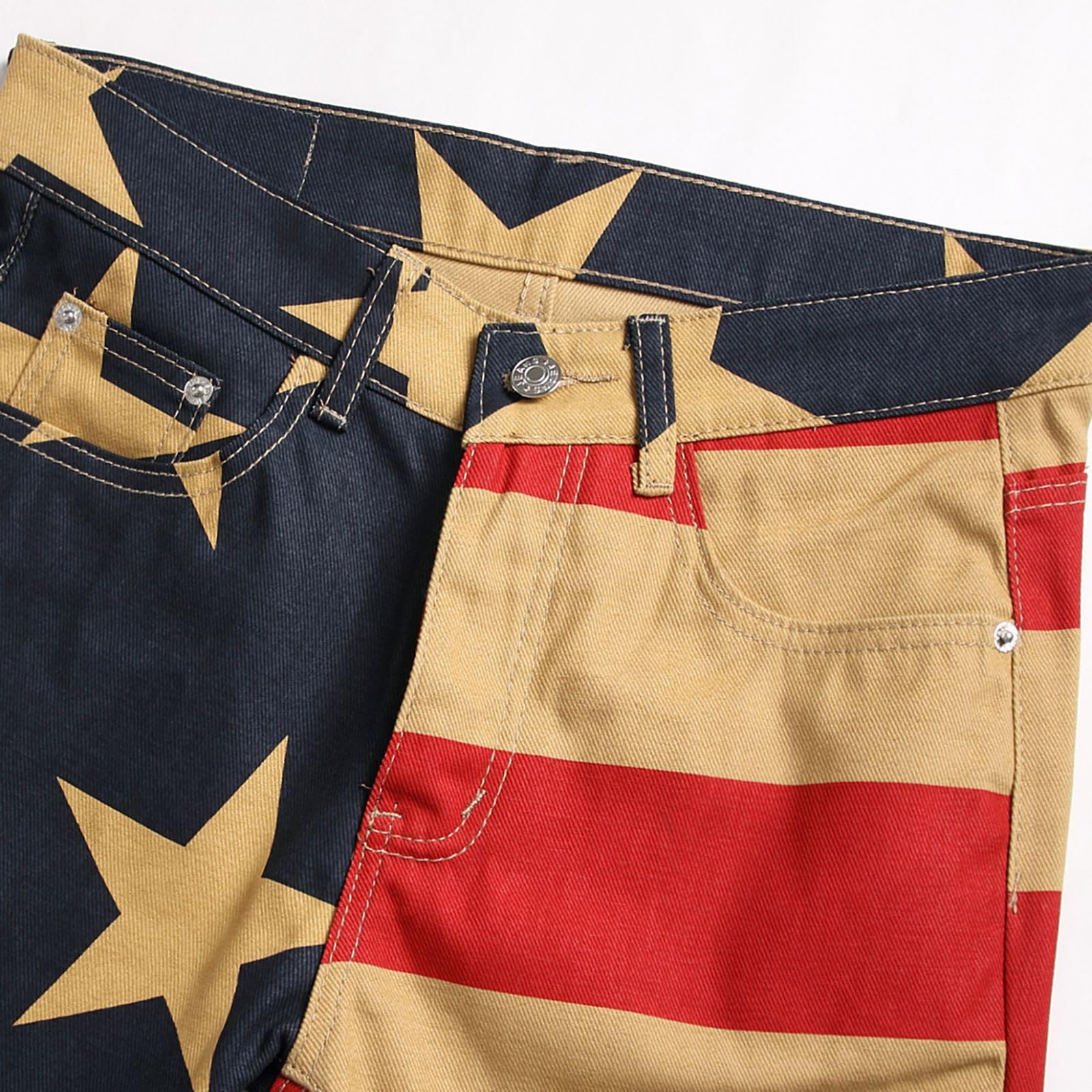Générique Dżinsy męskie z wygodnym stretchem denimowym, prosty krój, swobodny krój