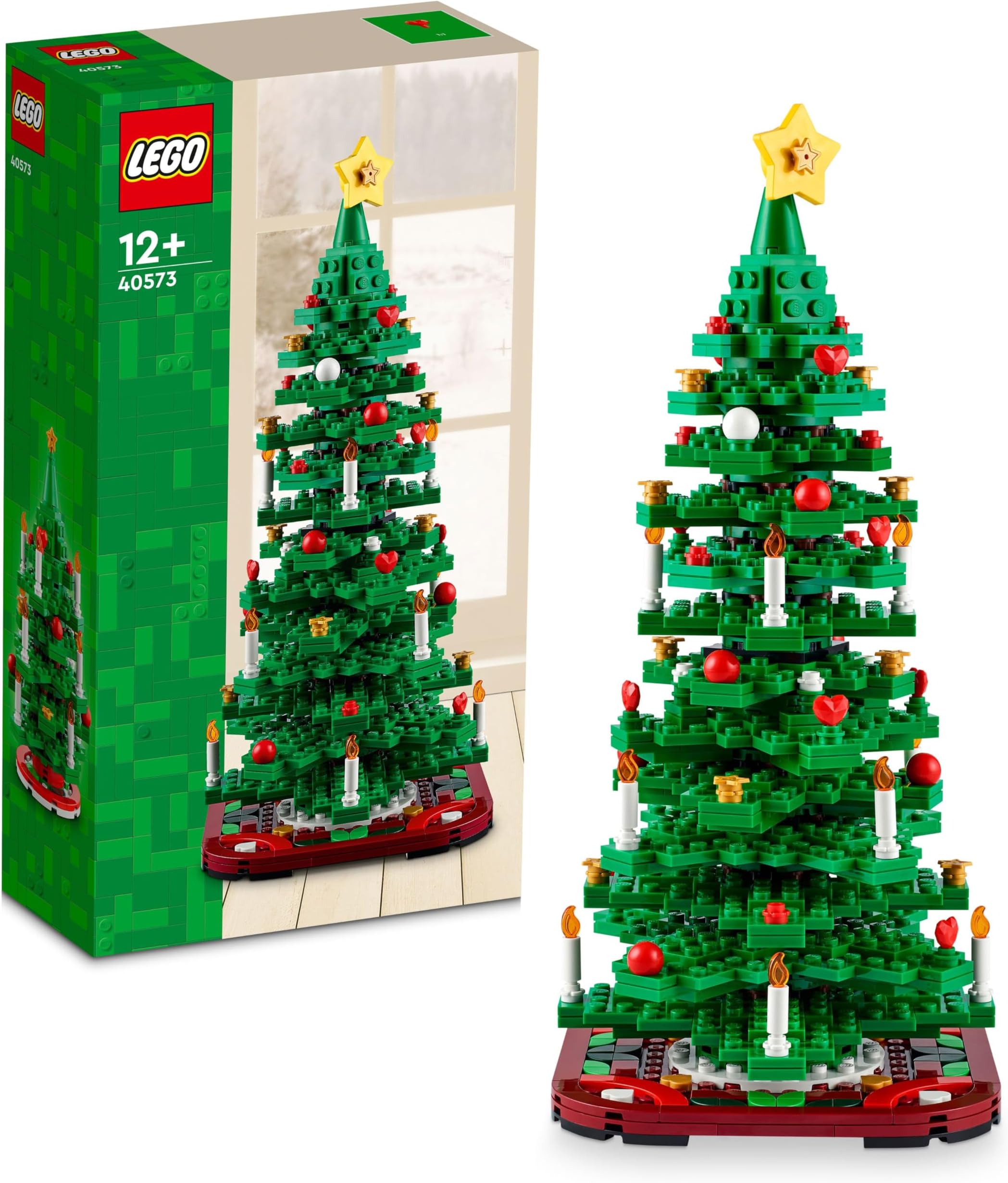 Christmas Tree Toy - Collectible 2in1 Festive Decoration for Home Decor - Family Crafts Activity - Gift Idea for 9+ Year Old Girls & Boys - 40573