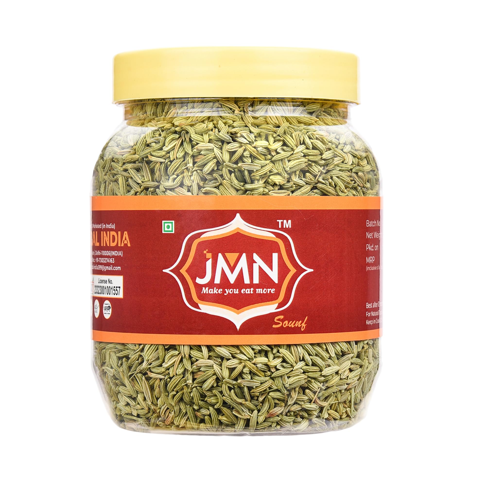 JMN Saunf Whole Fennel Seeds | Fennel Seeds (Saunf) | Saunf/Sonf Moti (100gm) (B0CGJCVW5S) Amazon Price History, Amazon Price Tracker