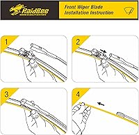 Vista 7 de Escobillas limpiaparabrisas OEM, juego de 3 escobillas limpiaparabrisas silenciosas de repuesto para automóviles para VW Volkswagen 2015-2020