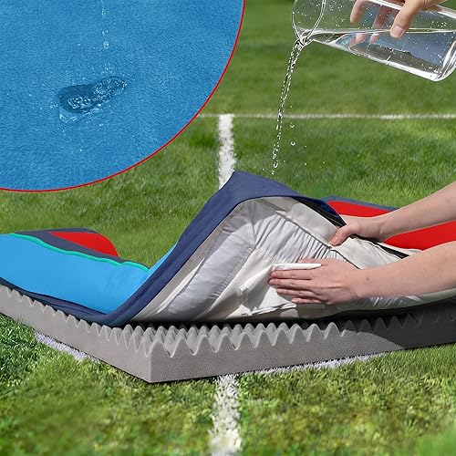 Miniatura 34 de Comfort Expression - Cama ortopédica para perros extragrandes, 53 x 42 pulgadas, cama impermeable y de apoyo de espuma con cojines removibles, con