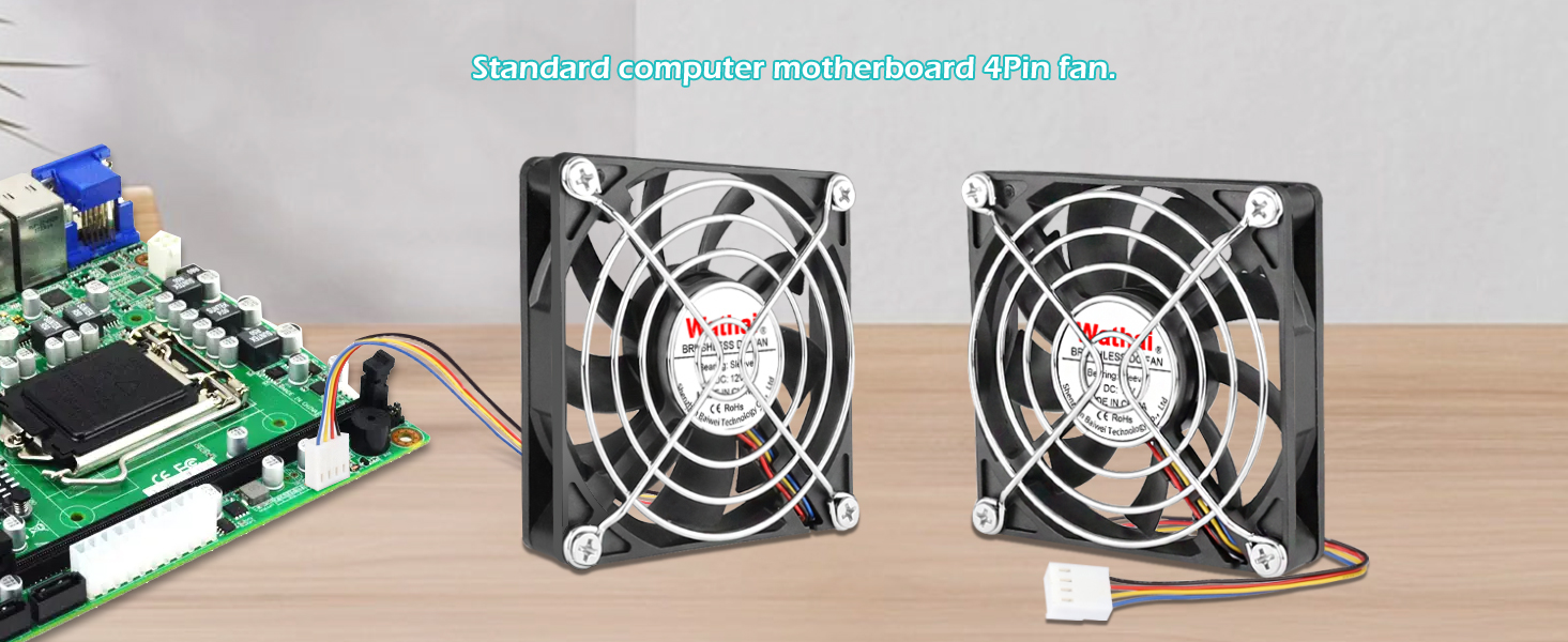 Amazon.com: Wathai 2 PCS 92mm x 25mm 90mm 12V DC Brushless Exhaust