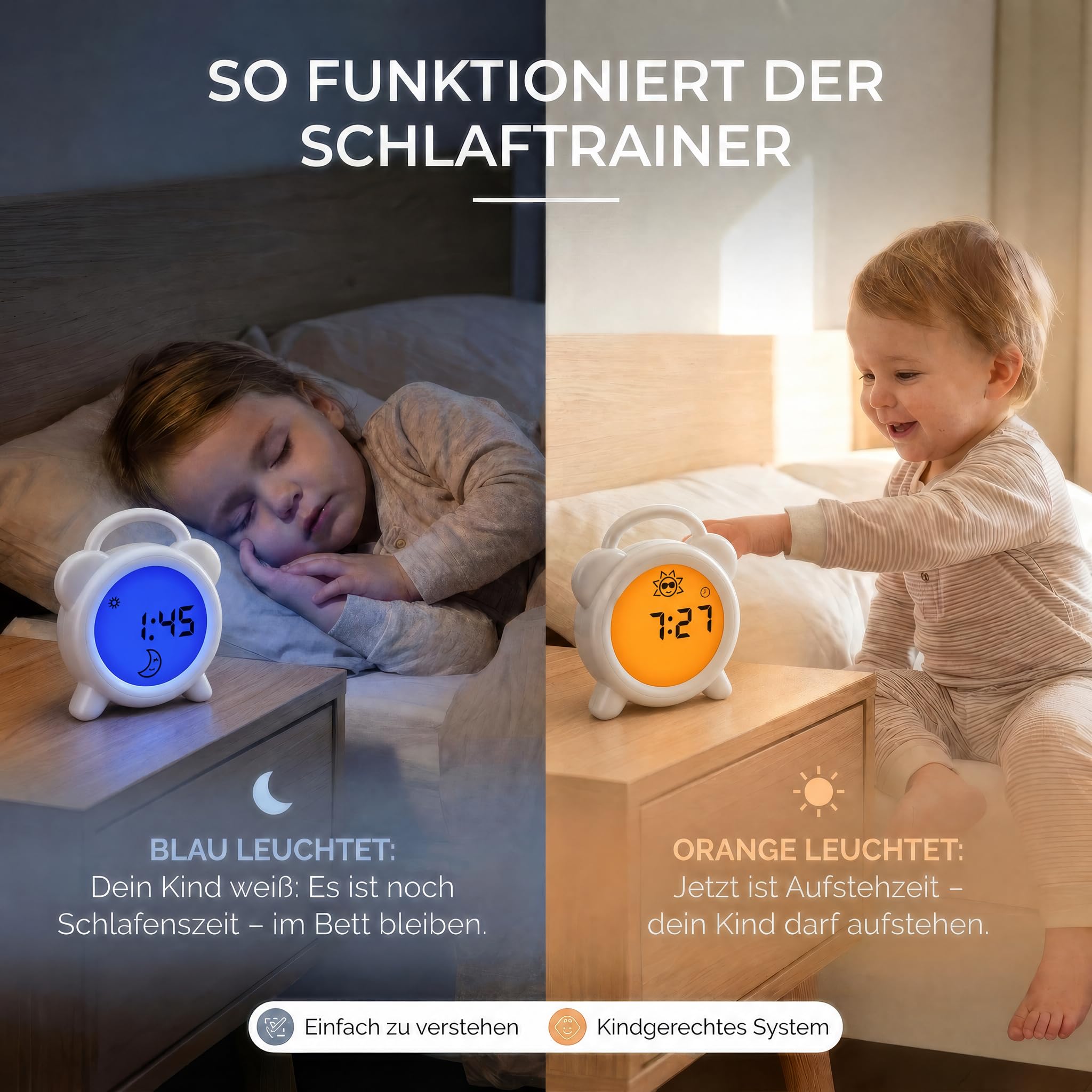 Alecto BC-100 Wecker Kinder Schlaftrainer