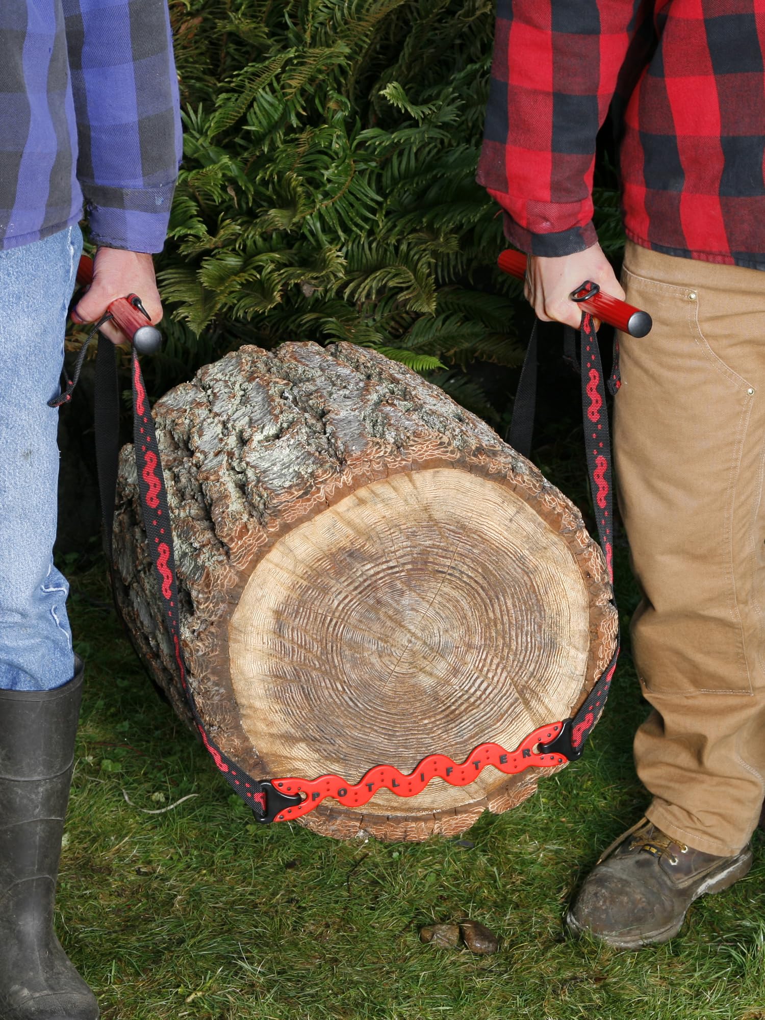 Correa Elevadora Para Macetas - Soporta Hasta 90 Kg - Para Mover Macetas Grandes, Botellas De Gas, Piedras - Fácil De Usar, Garantía De Por Vida