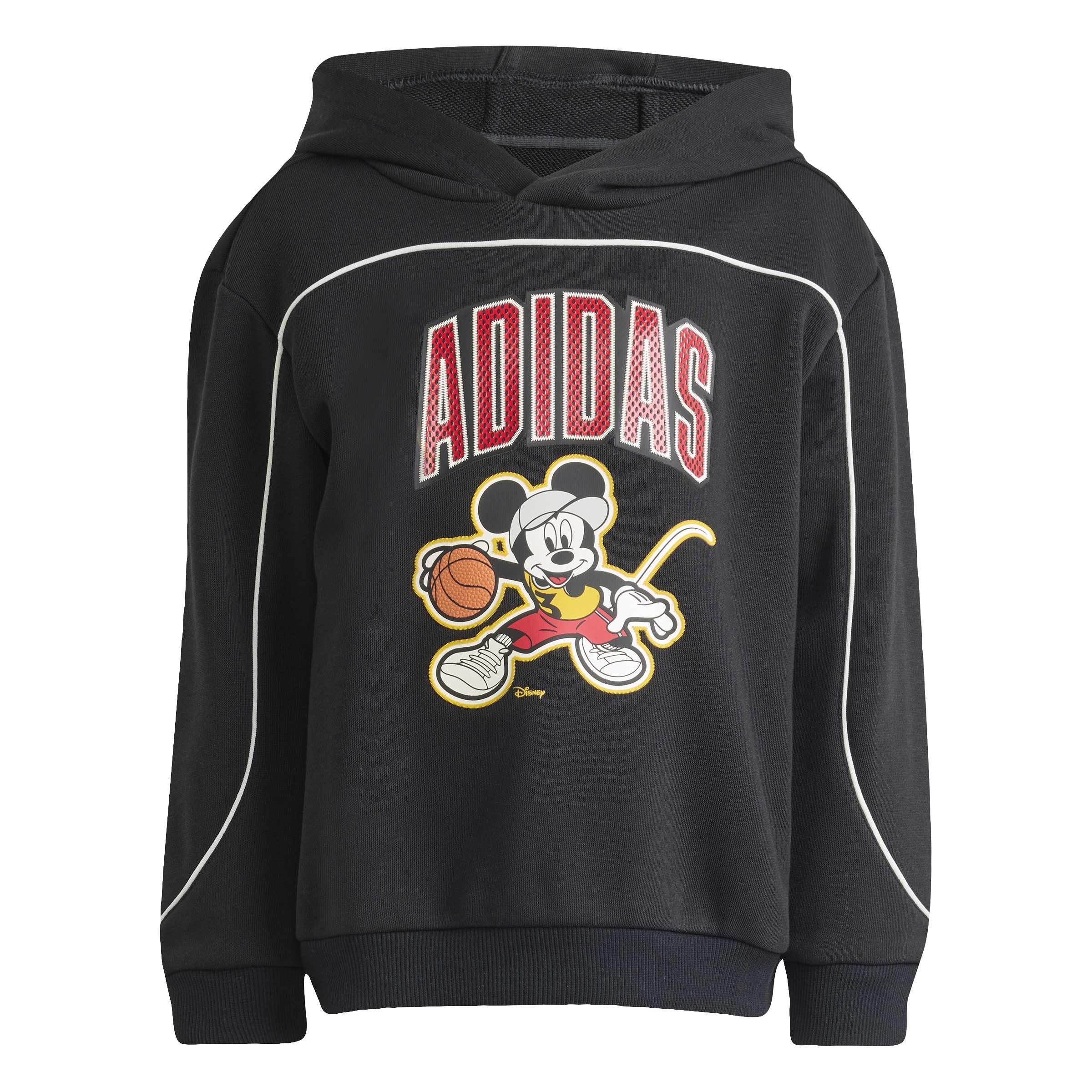 adidas Unisex Kinder Disney Mickey Mouse Hooded Sweatshirt Kapuzenpullover