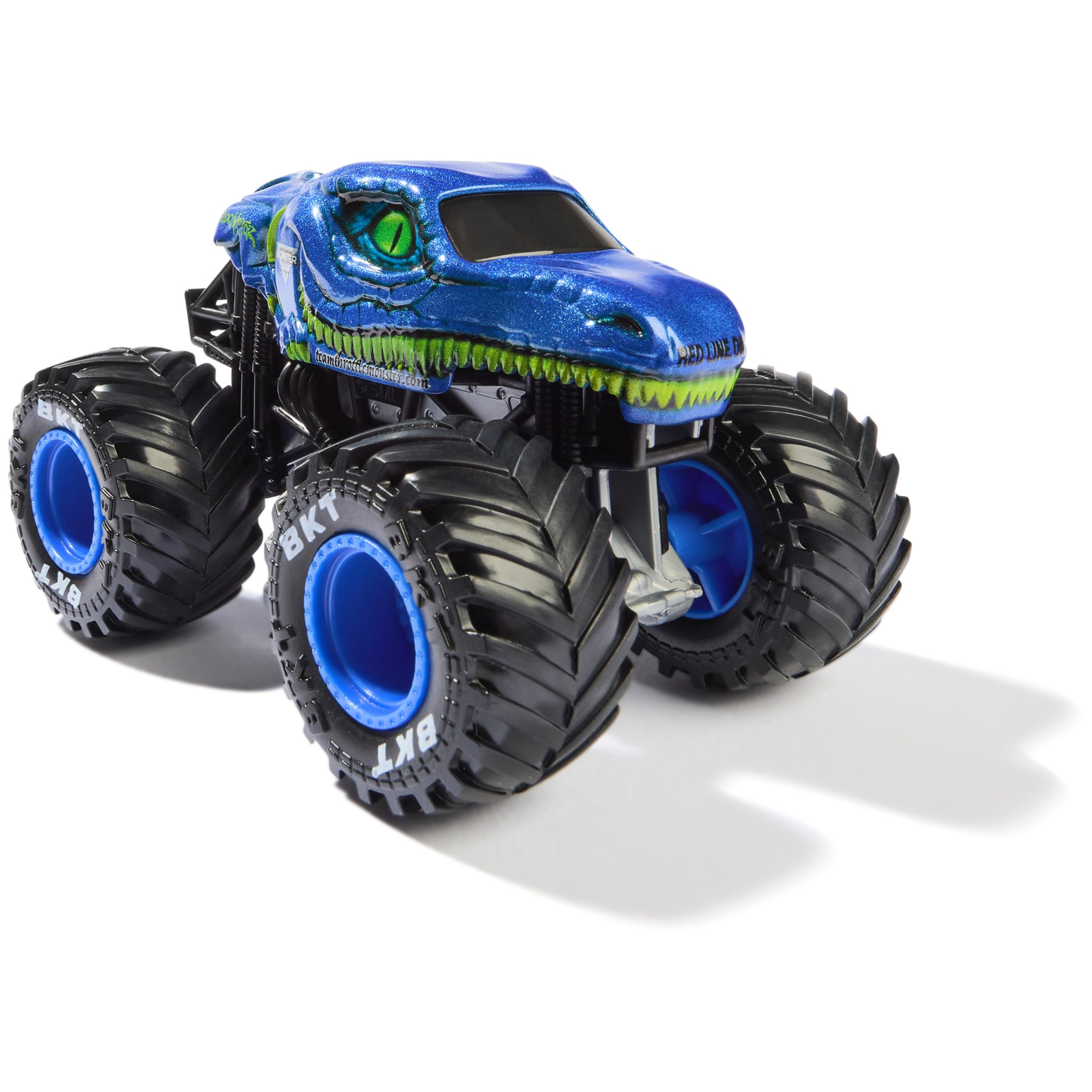 Monster Jam, Official Velociraptor Monster Truck, Die-Cast Vehicle, 1:64 Scale, Kids Toys for Boys Ages 3 and up