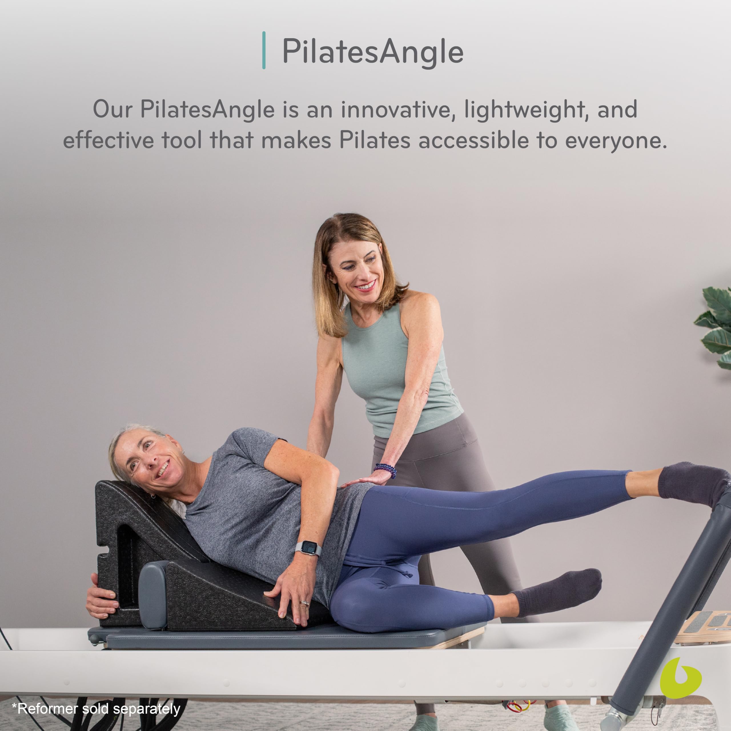 Balanced Body PilatesAngle & Accessories - Reformer Workout Wedge, Resistance Band and Neck Support for Home Gym & Studio