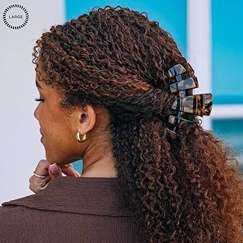 Amazon.com : TELETIES - Large Hair Clip - Strong Grip, Bendable