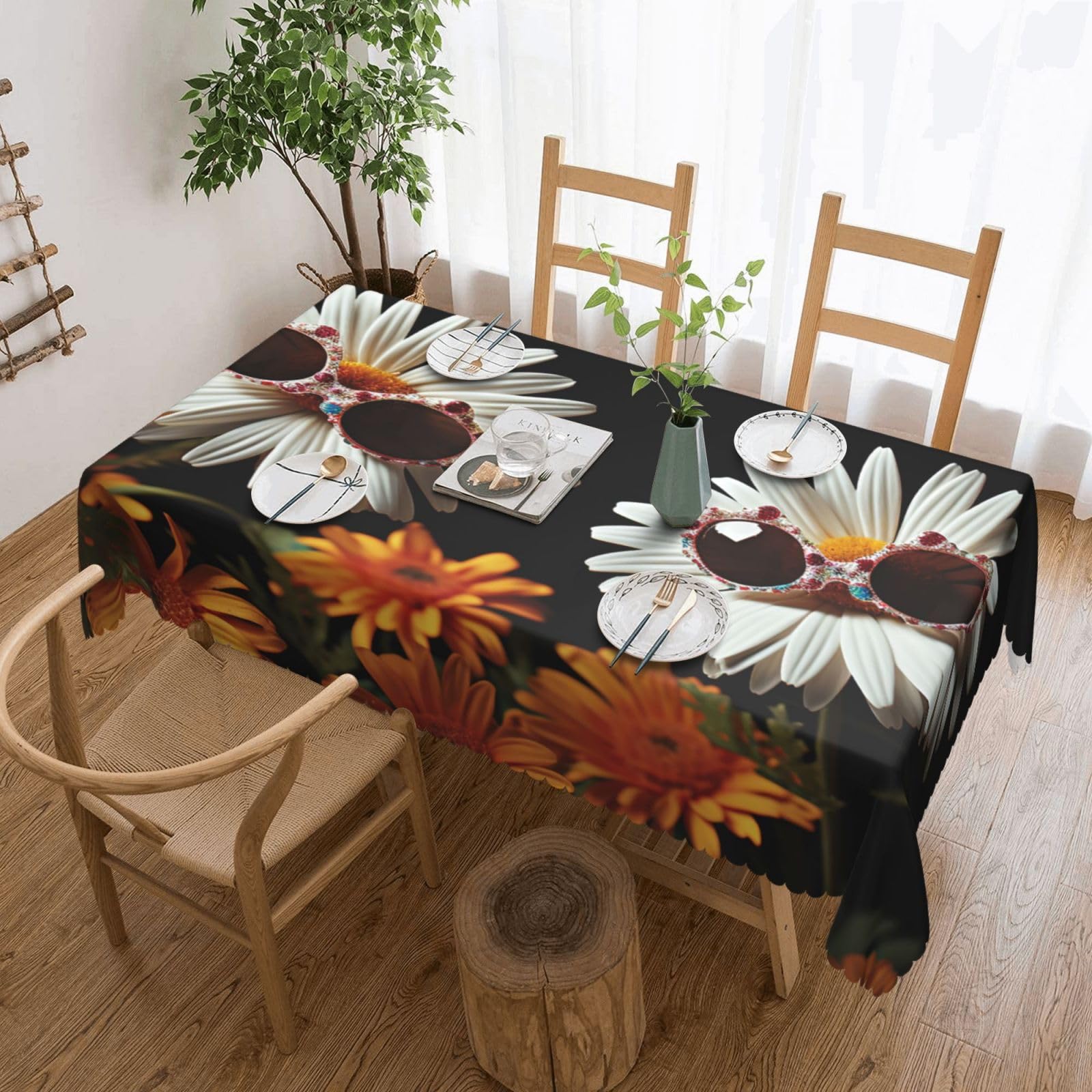 Nappe imperméable à l'huile lavable en machine pour buffet