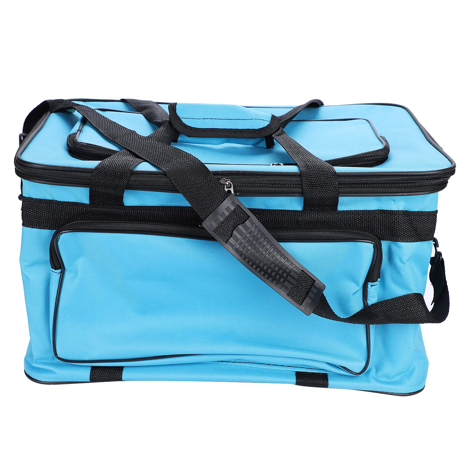 Sac à Dessin Artistique Grande Capacité Boîte Organisateur de Peinture Boîte à Outils de Peinture Artistique Portable Sac Fourre-tout Étanche pour Matériel Artistique Sac pour Kit d'Artist, Bleu