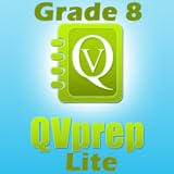 FREE QVprep Lite 8th grade maths (quantitative) and english (verbal) ability practice tests prep for grade 8 eighth math vocabulary quiz common core standard