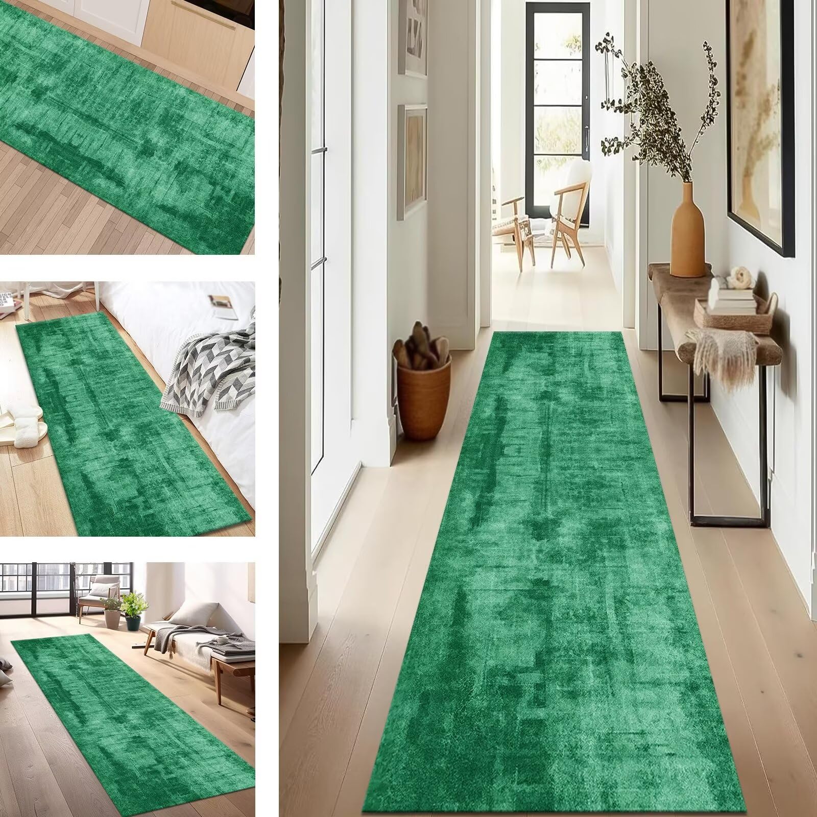 Tapis de couloir long 450cm au motif abstrait élégant