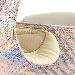 Bebamour Porte-bébé réglable Porte-berbé réglable 3-in-1 Porte-bébés avant et arrière (vert)
