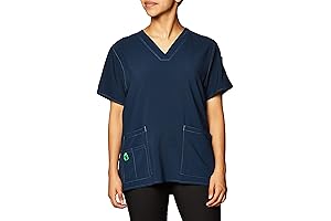 Women's Cross-Flex Media Scrub Top: Unparalleled Comfort and Functionality for Busy Healthcare Professionals