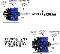 Vista 5 de Cabezales de cepillo de fregado con taladro - Accesorios profesionales para detalles de barcos - Suministros de limpieza acuática - Cepillo