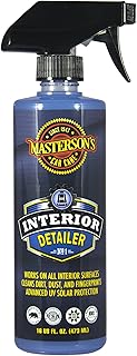 MASTERSON'S CAR CARE MCC_118_16 Interior Detailer and Protectant - Works On Dashboards, Screens, Navigation, Doors Panels, Cup Holders - Solar Protection Formula (16 oz)