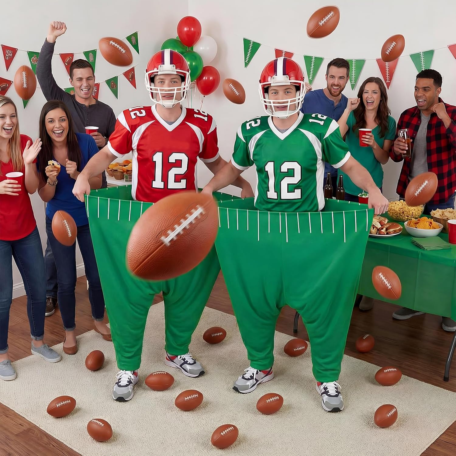 Spring Easter Granny Pants Game Set Outdoor Toss and Catch Ball Game for Adults Family Giant Party Backyard Lawn Reunion Easter Team Building Event