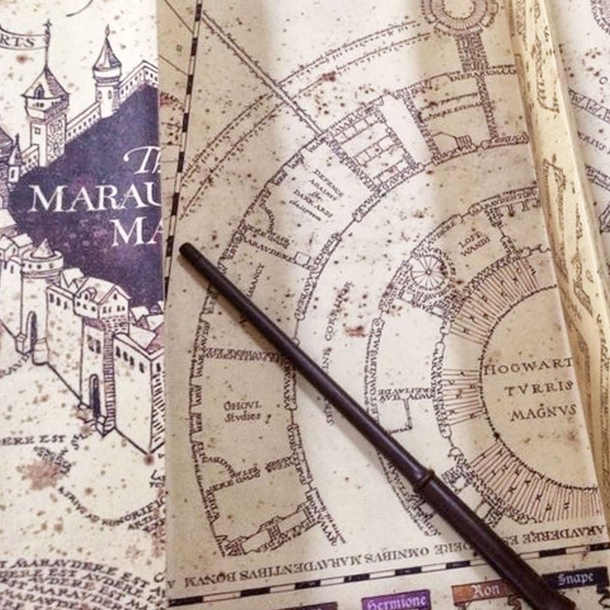 Interactive Marauders Map Online Wizarding World Of Harry Potter Electronic Marauder's Map W/ Moving  Footprints : Amazon.co.uk: Toys & Games