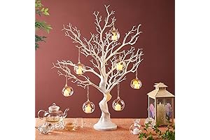 Elegant White Easter Tree Centerpiece for Weddings and Home Decor