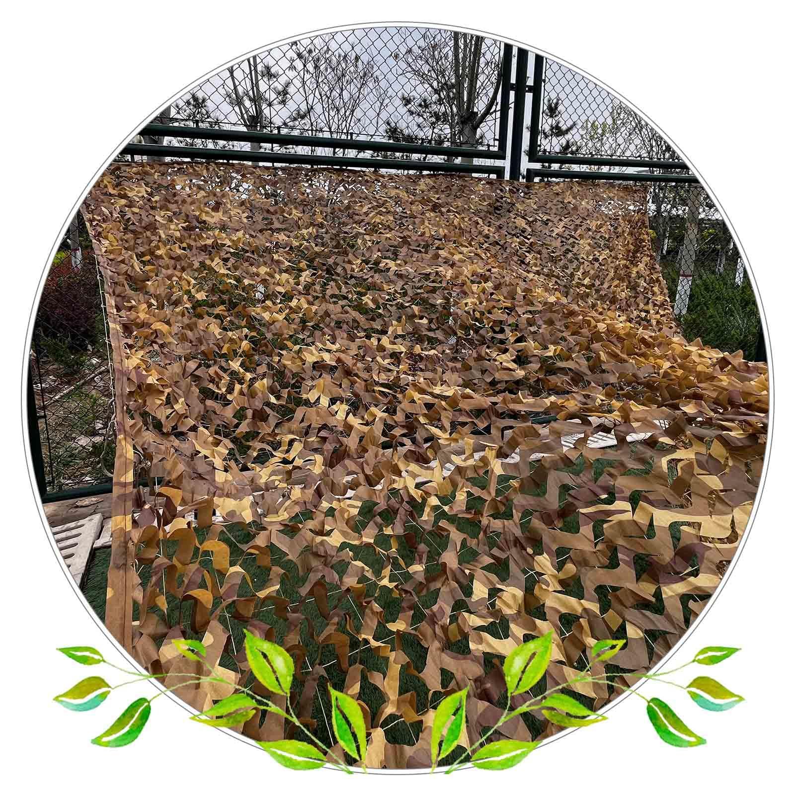 Siatka maskująca, piaskowa 2 x 2 x 5 / 3 x 6 / 4 x 8 / 5 x 10 / 6 x 9 / 7 x 8 m, wojskowa siatka maskująca, pergola, cień ogrodowy, pustynia, 2 x 8 m