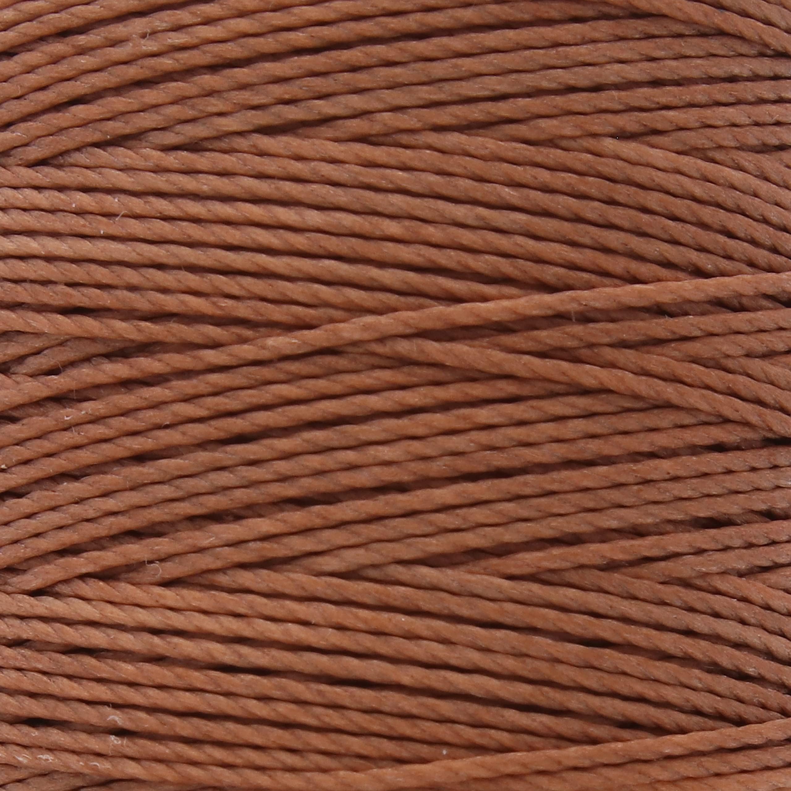 Miedziany przewód z koralikami S-Lon Tex 210 0,5 mm 77 metra