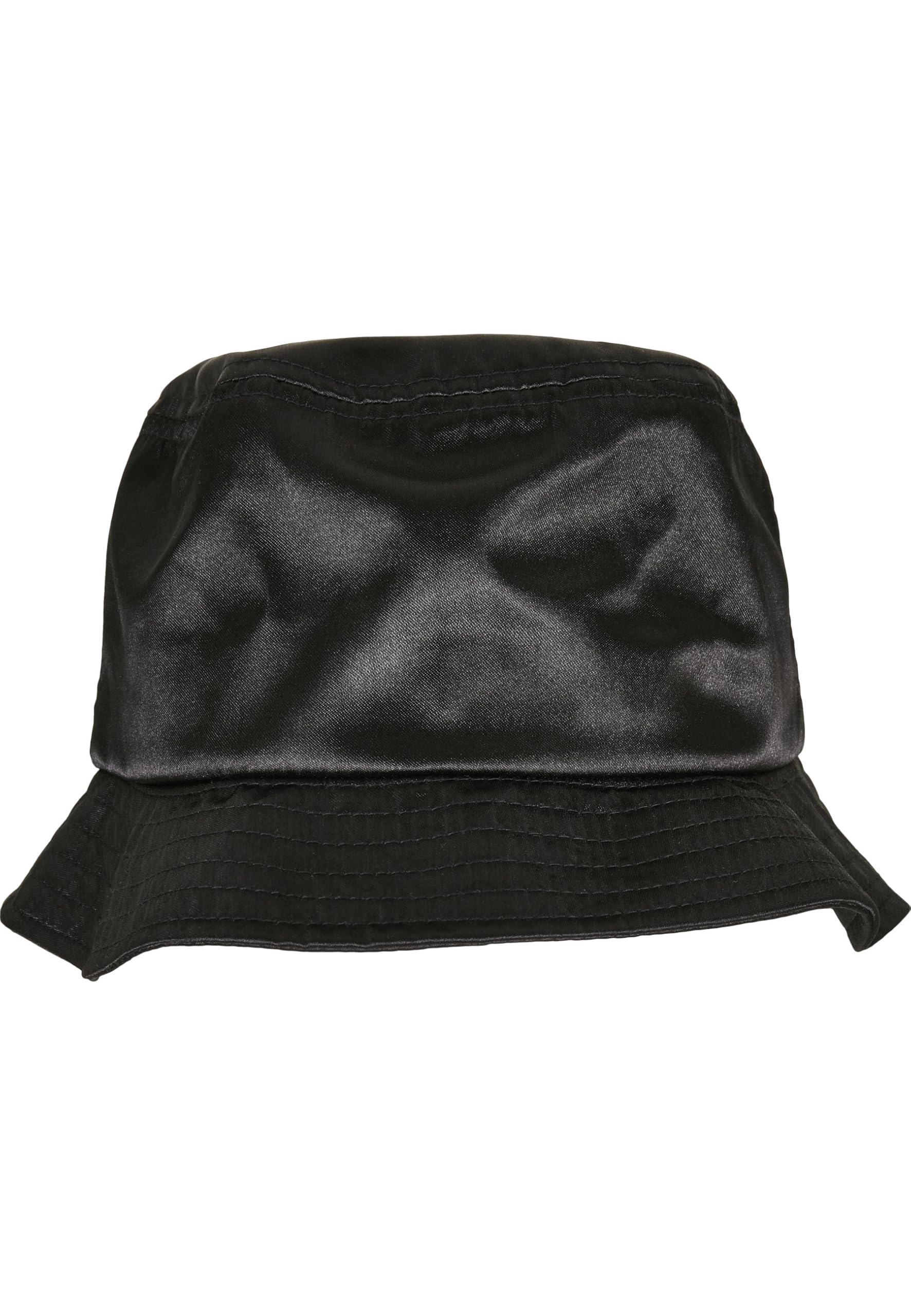 Urban Classics Unisex Satin Bucket Hat Schwarz One Size