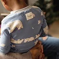 Vista 105 de Burt's Bees Baby - Pijama de una pieza para bebé, mameluco para dormir y jugar, algodón 100% orgánico, cremallera frontal Guitarra acústica.