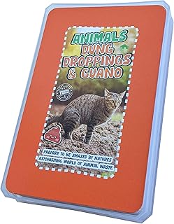 Terrible Trumps Worlds Weirdest Poops is an Educational & Fun Animal Trumps Card Game | A Family Travel Card Game for Kids and Adults | Top Scoring Card Trumps & Wins