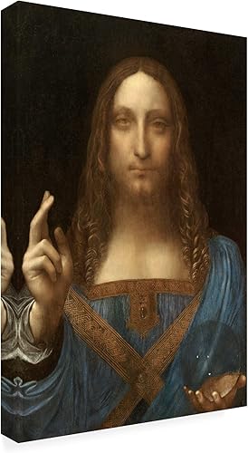 Miniatura 2 de Trademark Fine Art, 16x24 Salvator Mundi por Leonardo Da Vinc