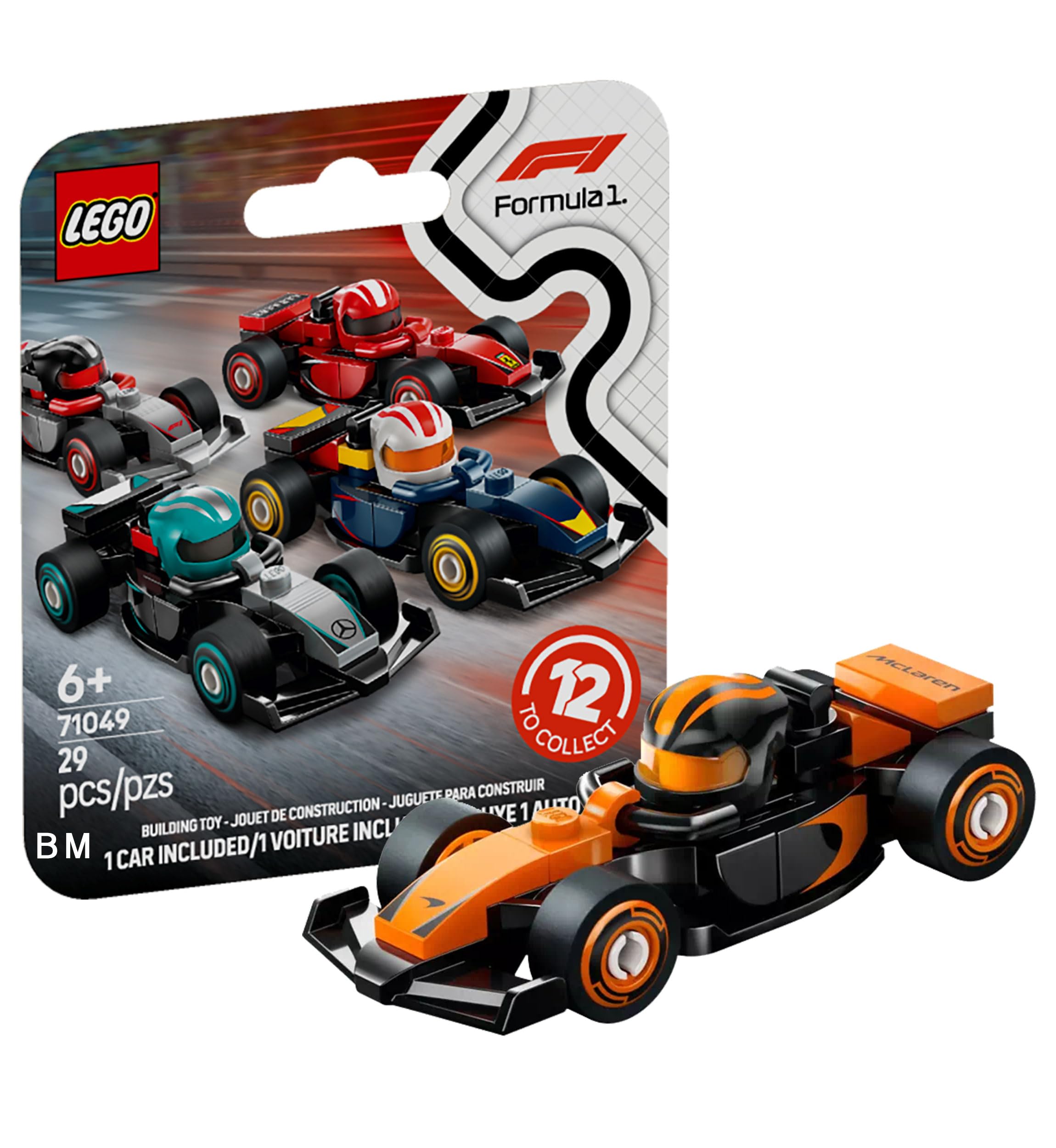 Amazon.com: LEGO F1 Collectible Race Car McLaren | McLaren F1 Team