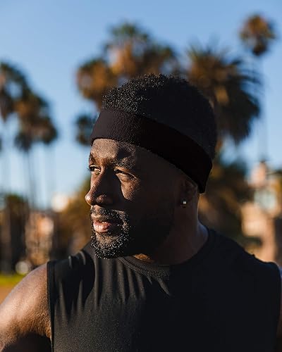 Miniatura 95 de Suddora Diadema de entrenamiento para hombres y mujeres, banda deportiva que absorbe la humedad, bandas de tela de rizo de algodón ligero para Lazo