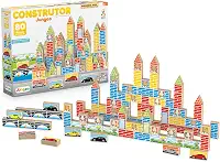 Construtor 80 Peças Junges Madeira