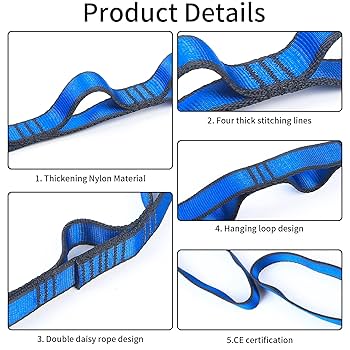 2PCS 3M Daisy Chain Extension Strap Adjustable Loo... U2013 Grandado