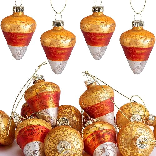 12 Pcs Halloween Fall Candy Corn Ornaments, Thanksgiving Candy Corn