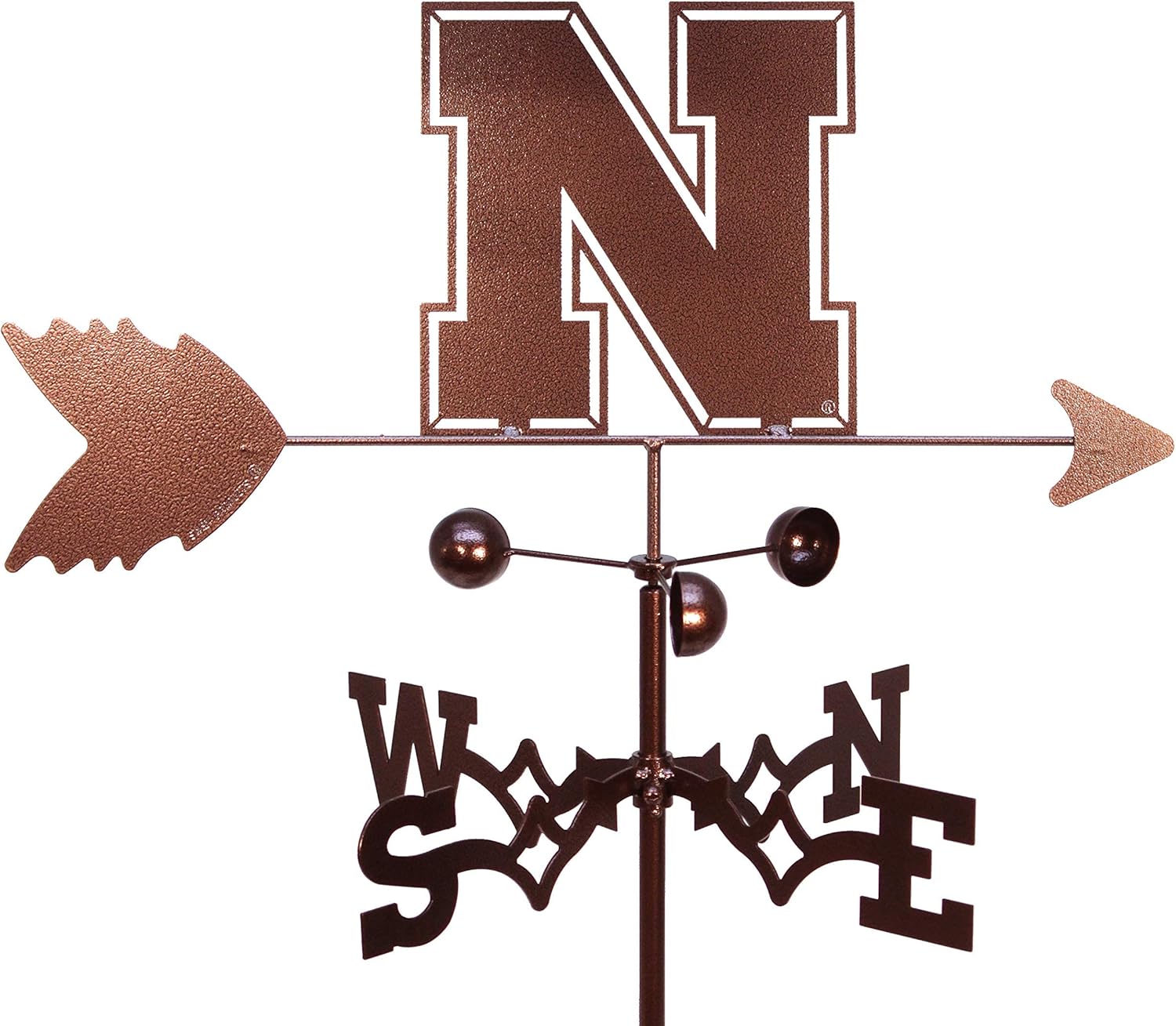 SWEN Products Nebraska Huskers Weathervane (Adjustable Mount Include)