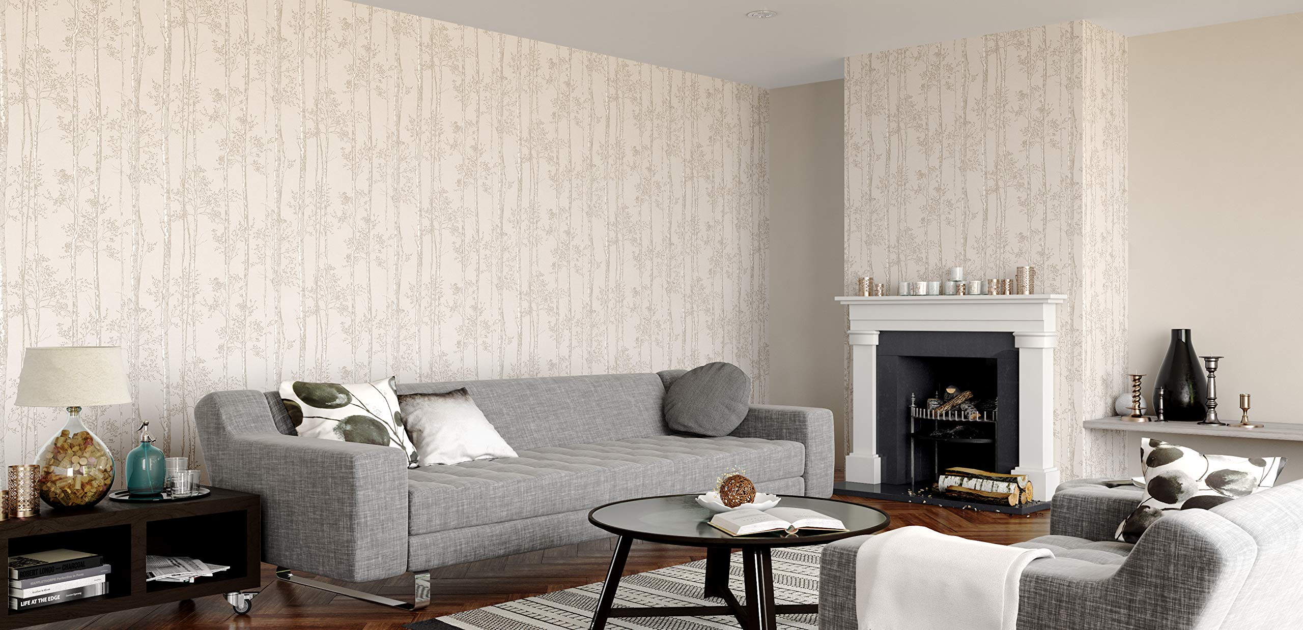 Superfresco Easy Branches Natural Wallpaper