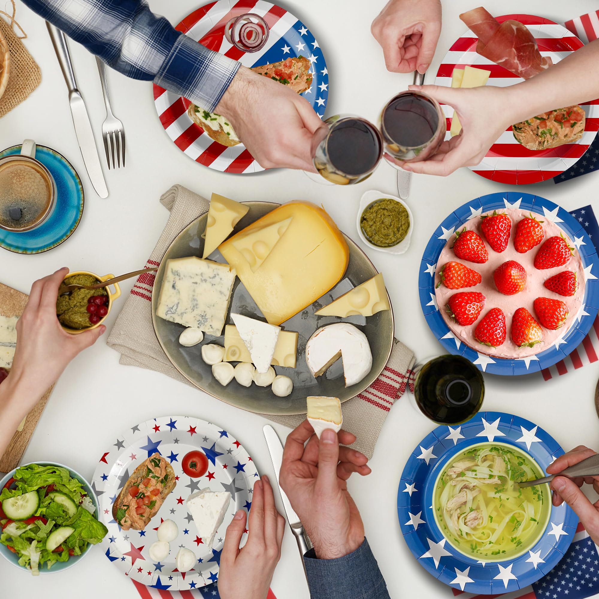 48 platos del 4 de julio