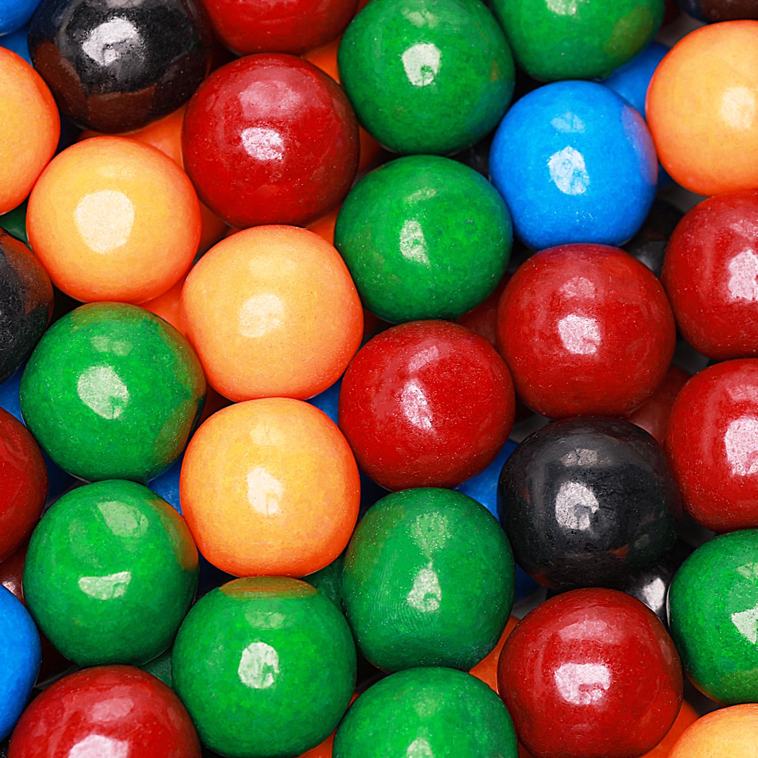 Gumballs for Gumball Machine Refills - 1” Gum Balls - Double Bubble Gumballs Bulk Pack 1.7 LB - Mouth Coloring Chewing Gum for Kids - Assorted Flavors - Bubbel Gum for Kids